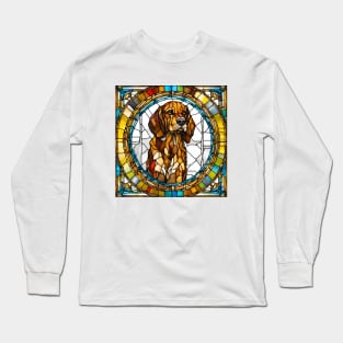 Stained Glass Harrier Long Sleeve T-Shirt